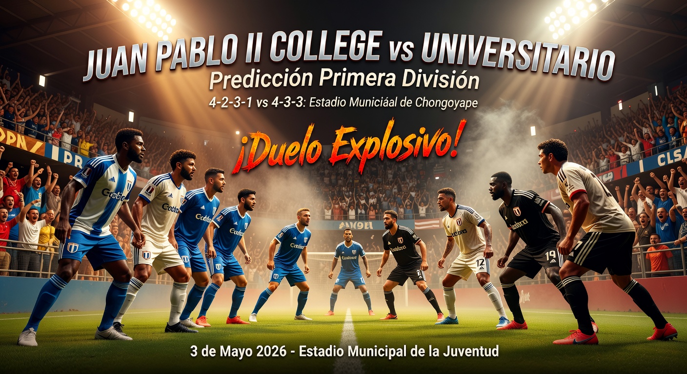 Juan Pablo II College vs Universitario Pronóstico / Prediction