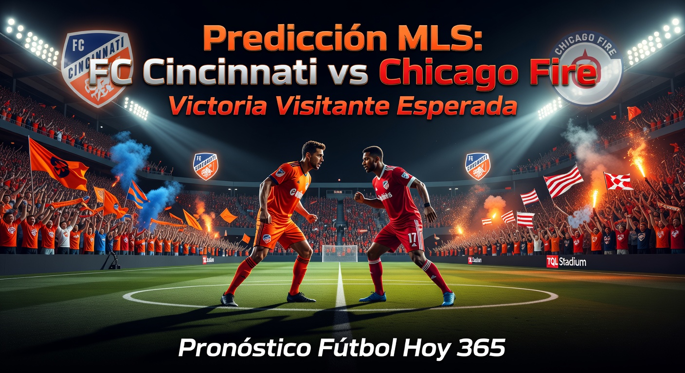 FC Cincinnati vs Chicago Fire Pronóstico / Prediction