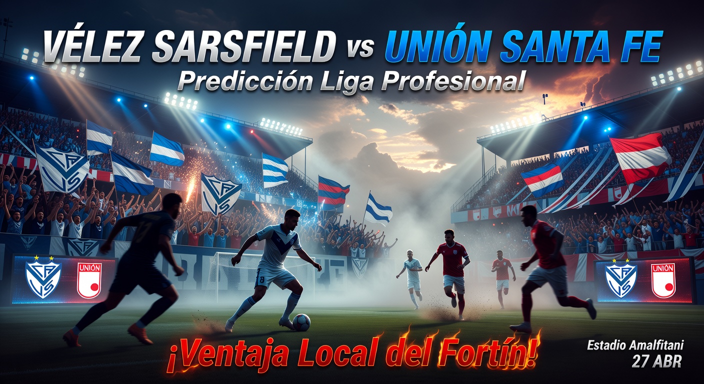 Velez Sarsfield vs Union Santa Fe Pronóstico / Prediction