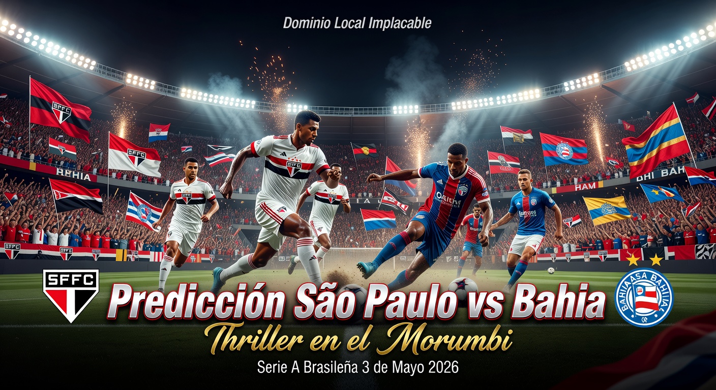 Sao Paulo vs Bahia Pronóstico / Prediction