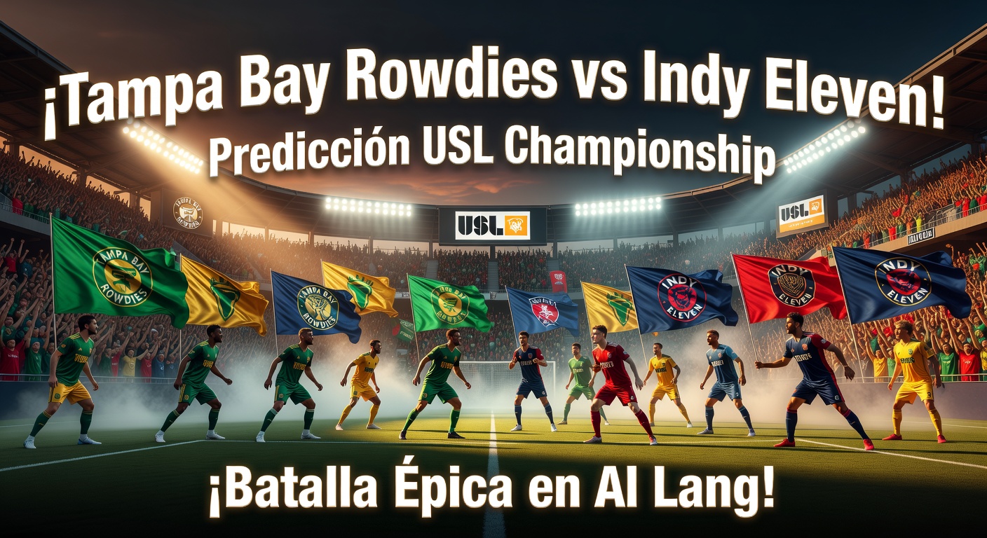 Tampa Bay Rowdies vs Indy Eleven Pronóstico / Prediction