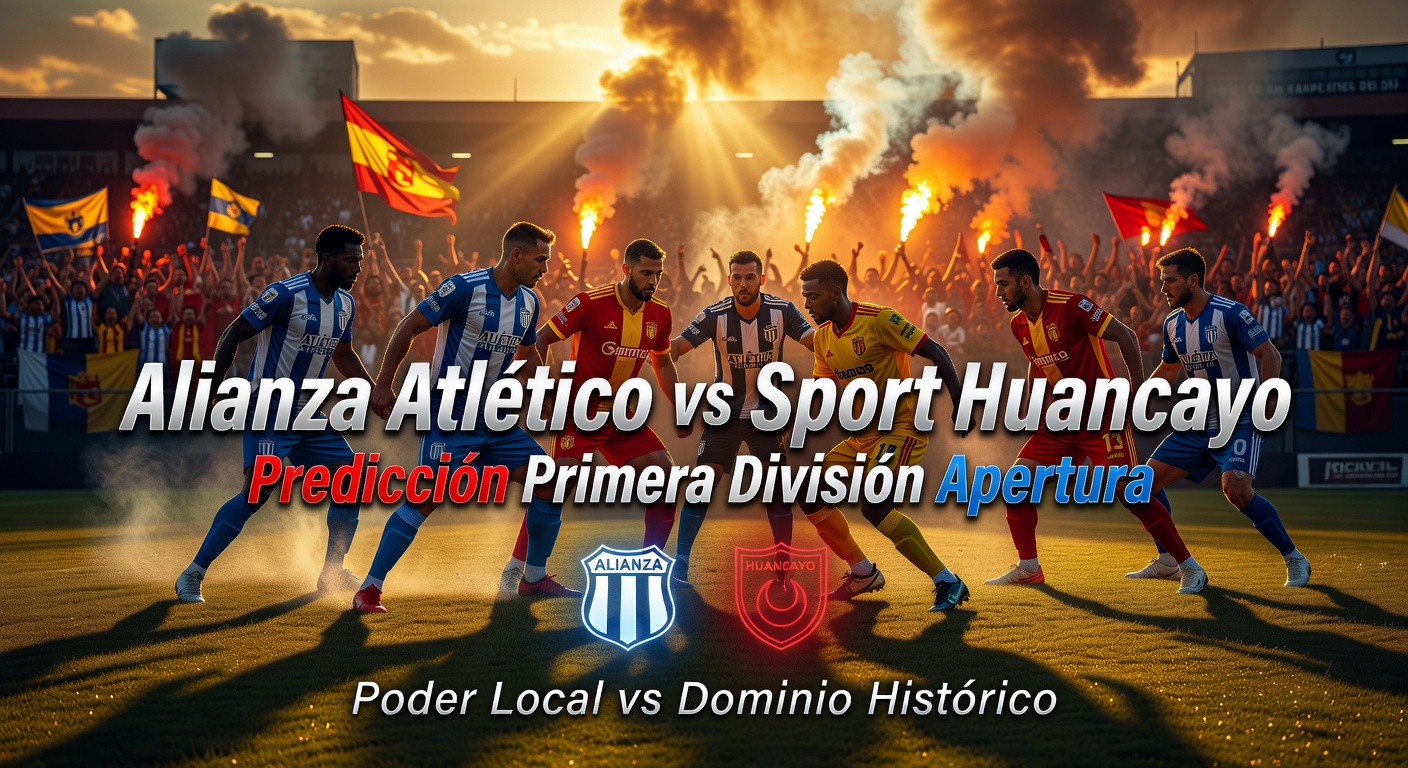 Alianza Atletico vs Sport Huancayo Pronóstico / Prediction