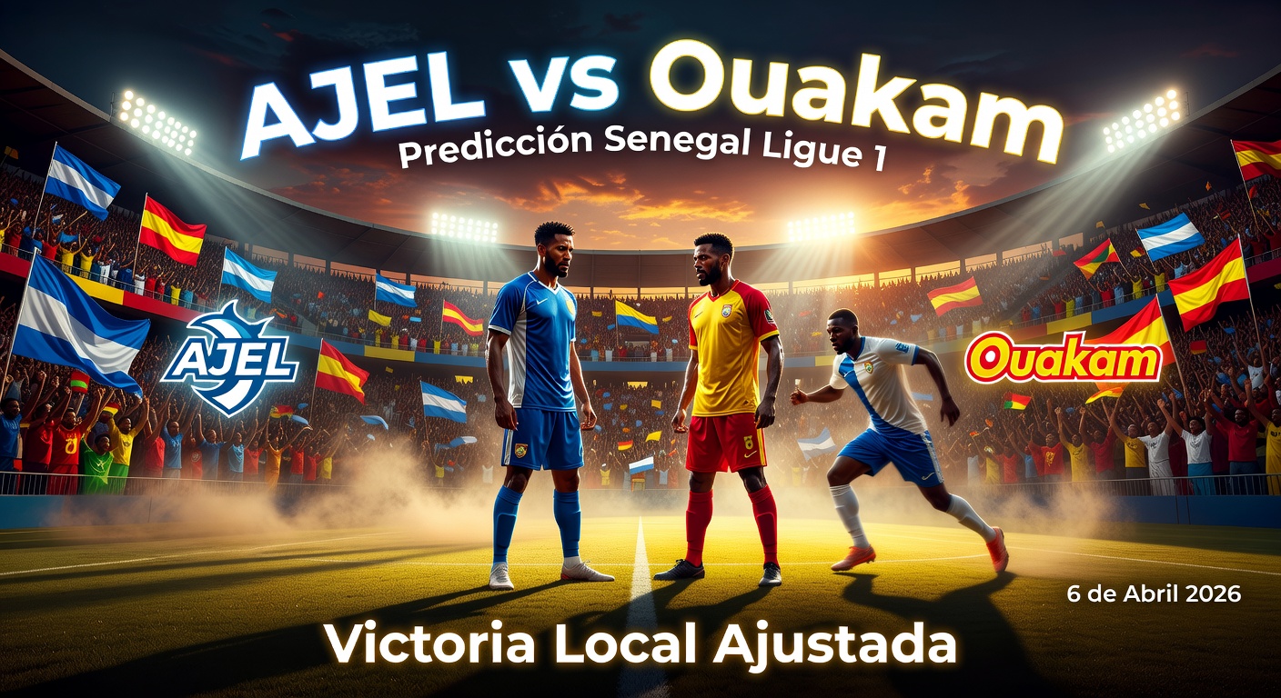 AJEL vs Ouakam Pronóstico / Prediction