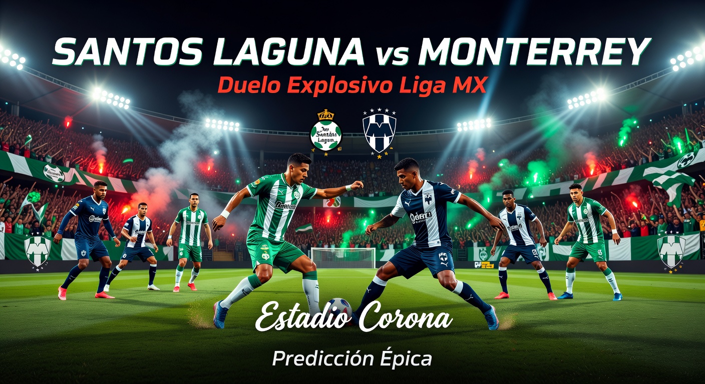 Santos Laguna vs Monterrey Pronóstico / Prediction