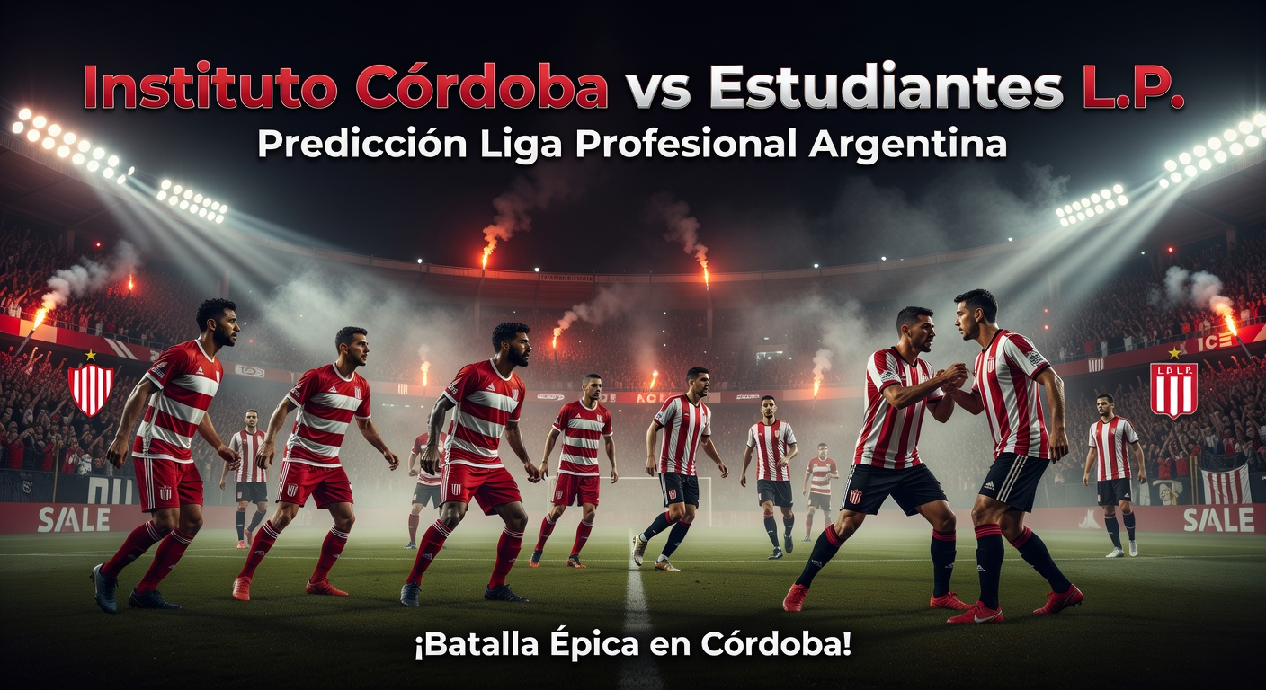Instituto Cordoba vs Estudiantes L.P. Pronóstico / Prediction