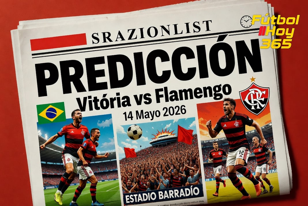 Prediccion Vitoria vs Flamengo 14 Mayo 2026