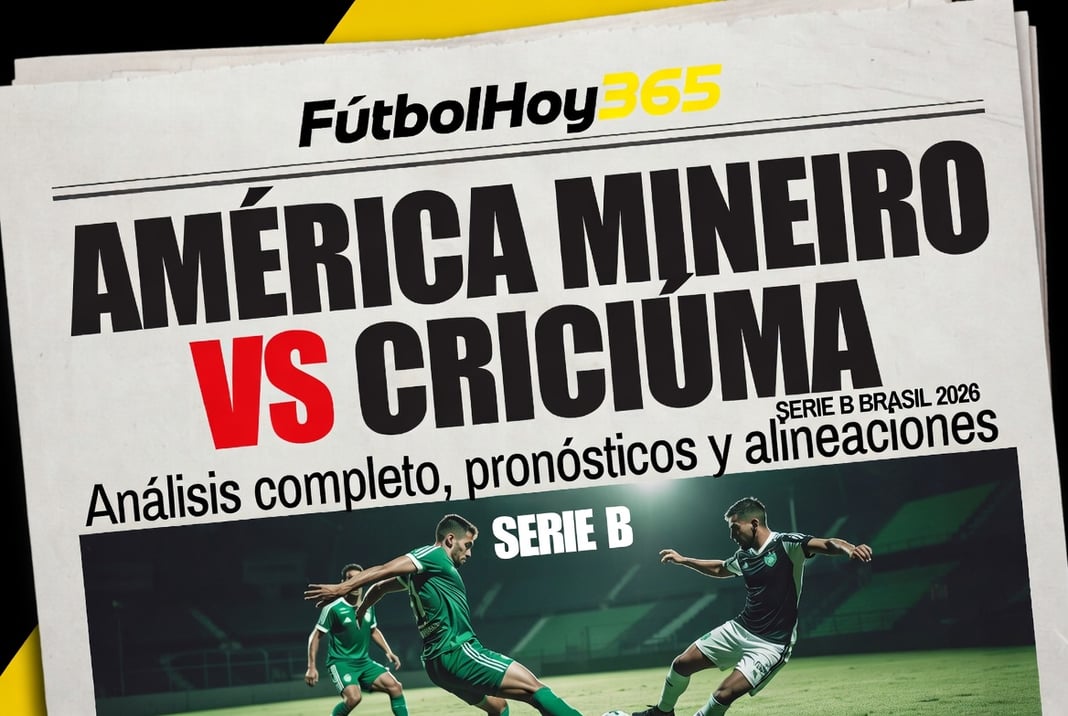 América Mineiro vs Criciúma Serie B Brasil 2026