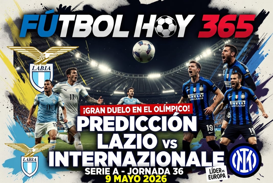 Prediccion Lazio vs Internazionale Serie A 9 Mayo 2026