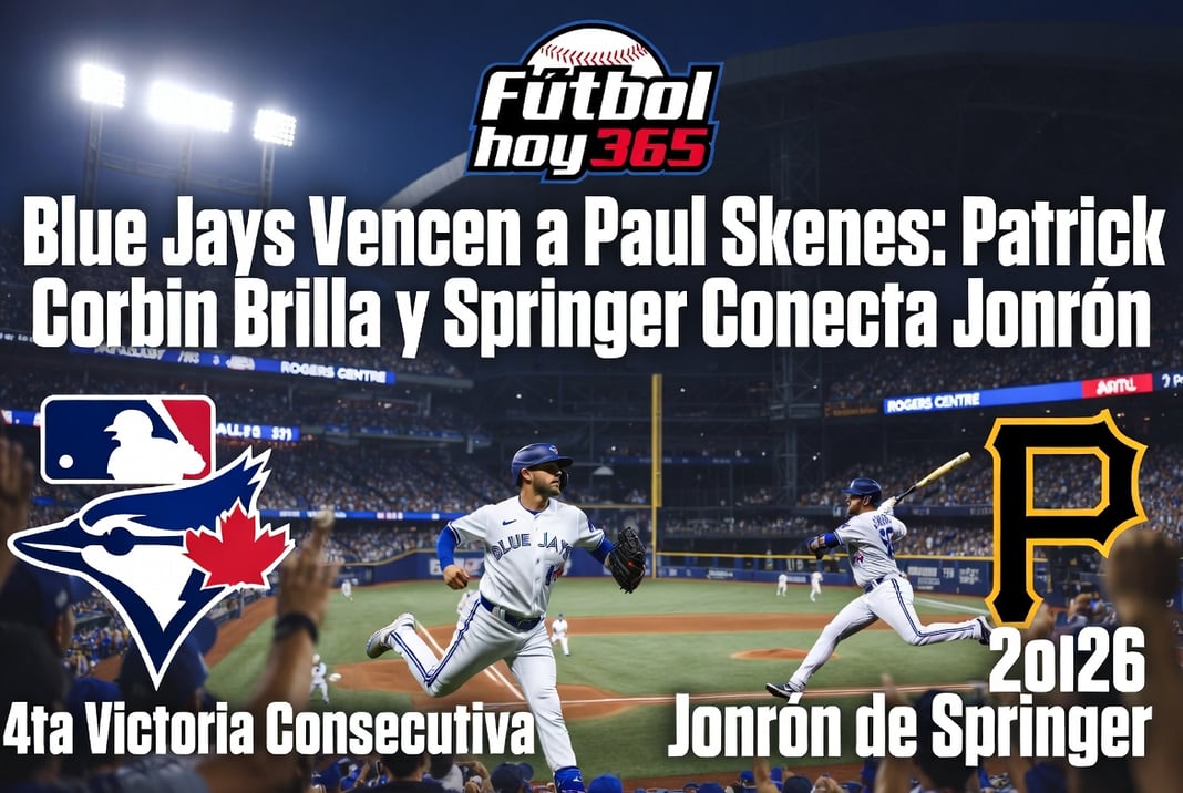 Blue Jays Vencen a Paul Skenes Patrick Corbin Brilla y Springer Conecta Jonrón