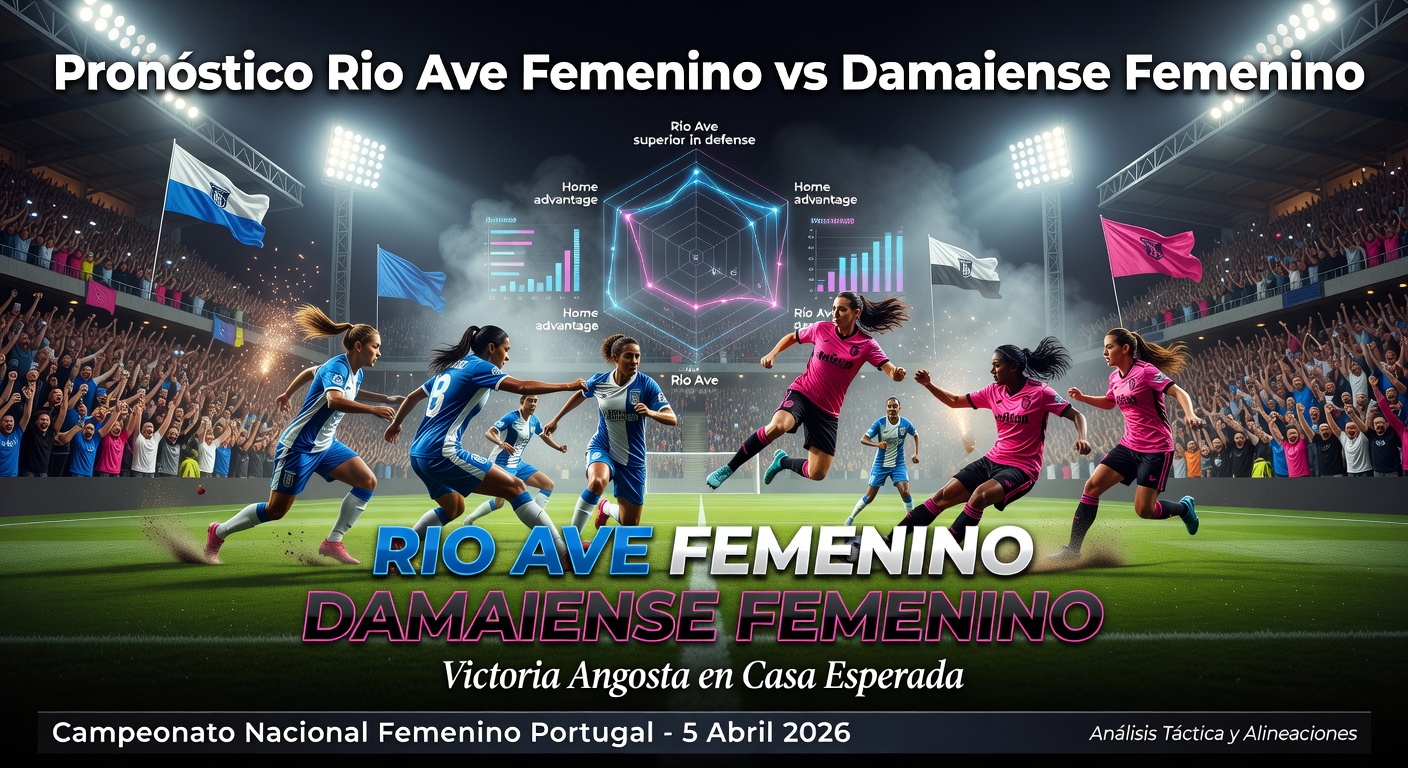 Rio Ave W vs Damaiense W Pronóstico / Prediction