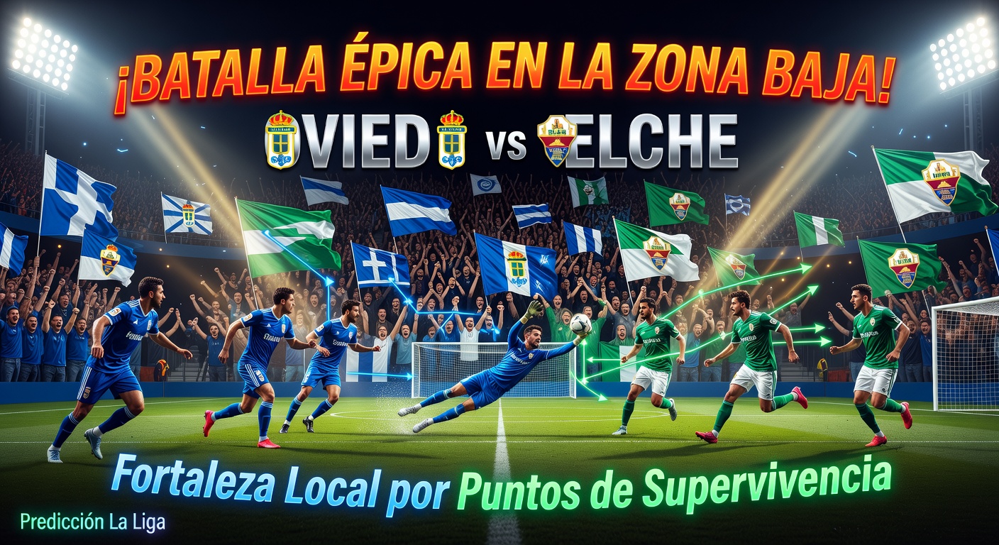 Oviedo vs Elche Pronóstico / Prediction