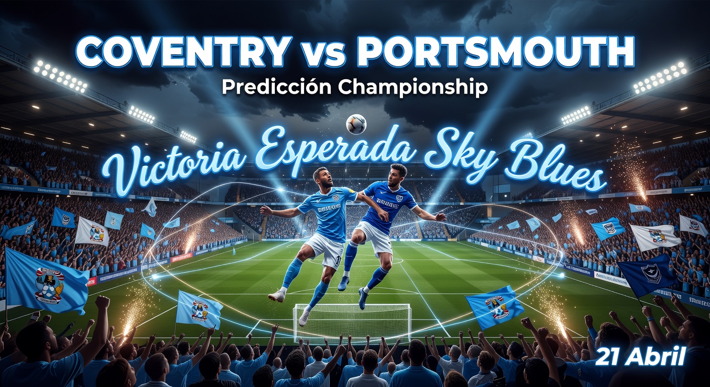 Coventry vs Portsmouth Pronóstico / Prediction