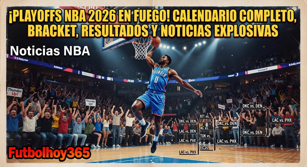 Playoffs NBA 2026: Calendario Completo, Bracket, Resultados y Noticias Actualizadas