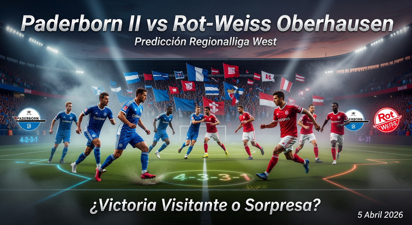 Paderborn II vs Rot-weiss Oberhausen Pronóstico / Prediction