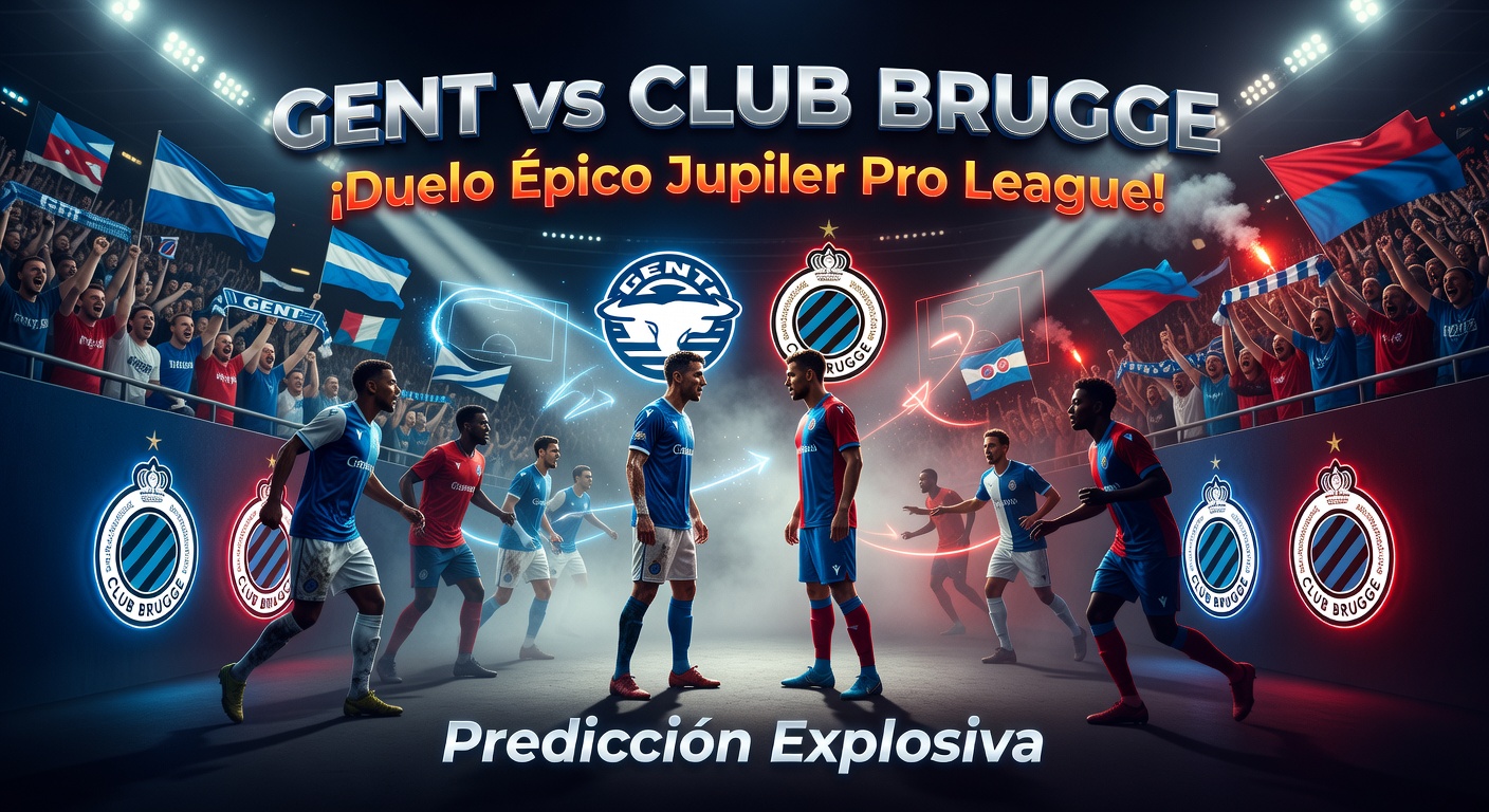 Gent vs Club Brugge KV Pronóstico / Prediction
