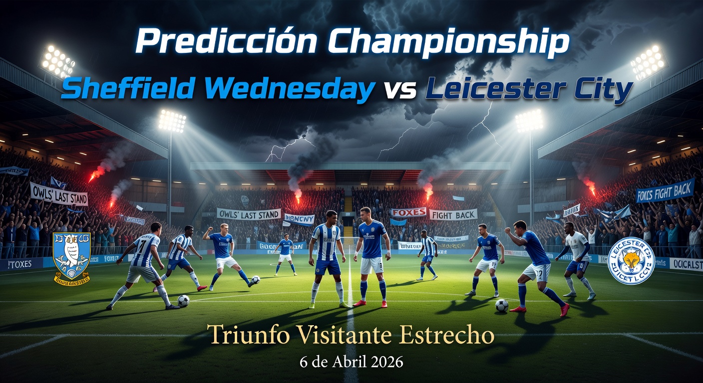 Sheffield Wednesday vs Leicester Pronóstico / Prediction