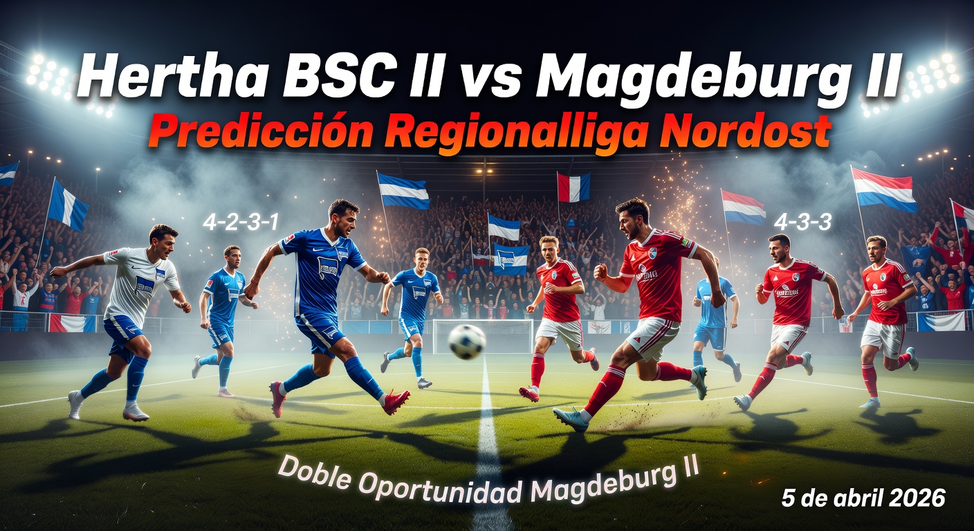 Hertha BSC II vs Magdeburg II Pronóstico / Prediction