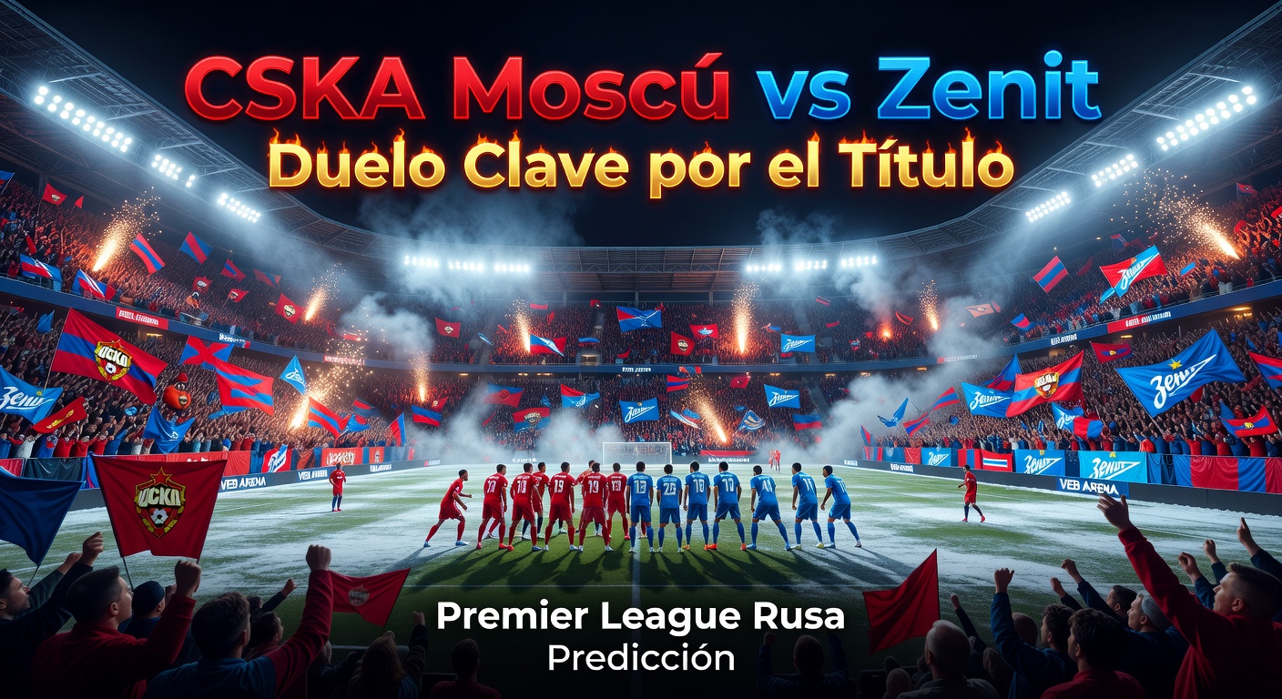 CSKA Moscow vs Zenit Pronóstico / Prediction