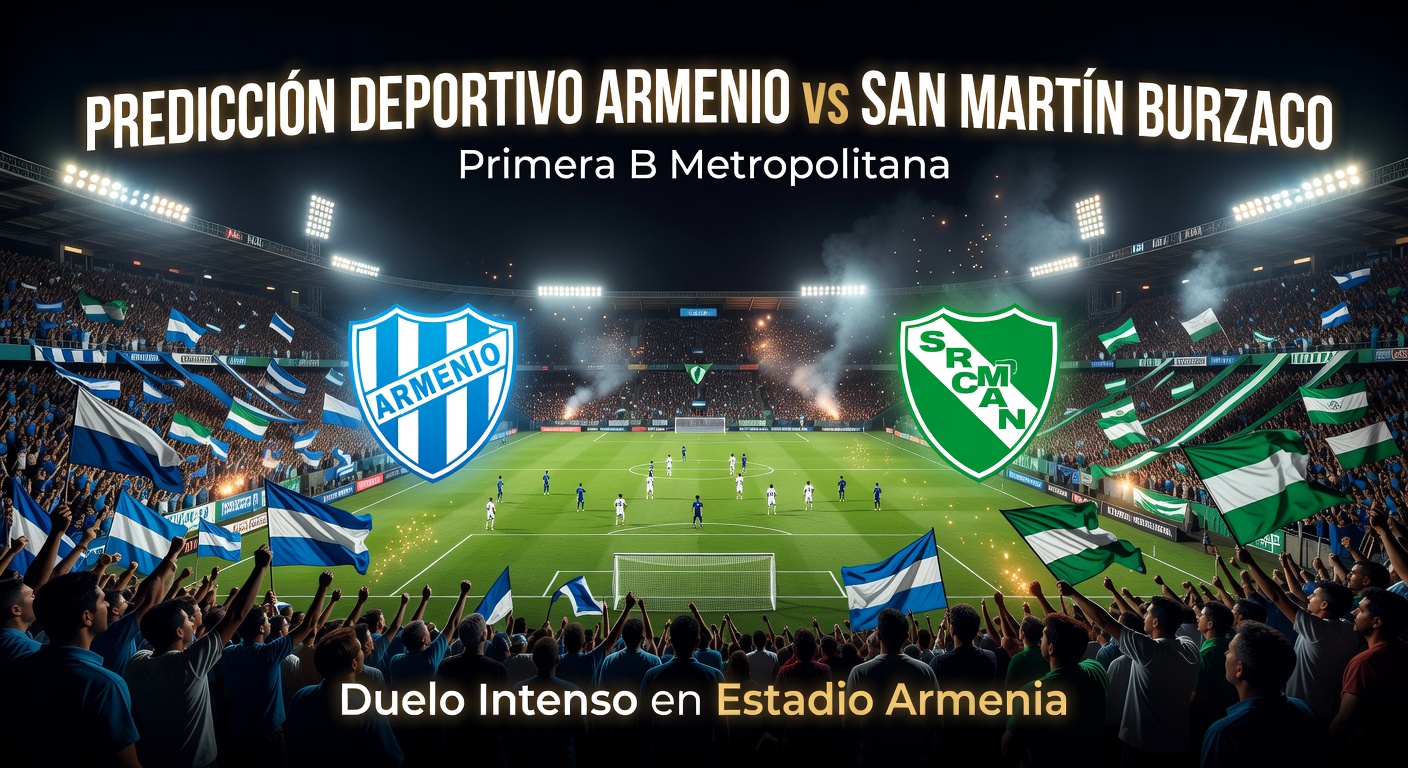 Deportivo Armenio vs San Martín Burzaco Pronóstico / Prediction