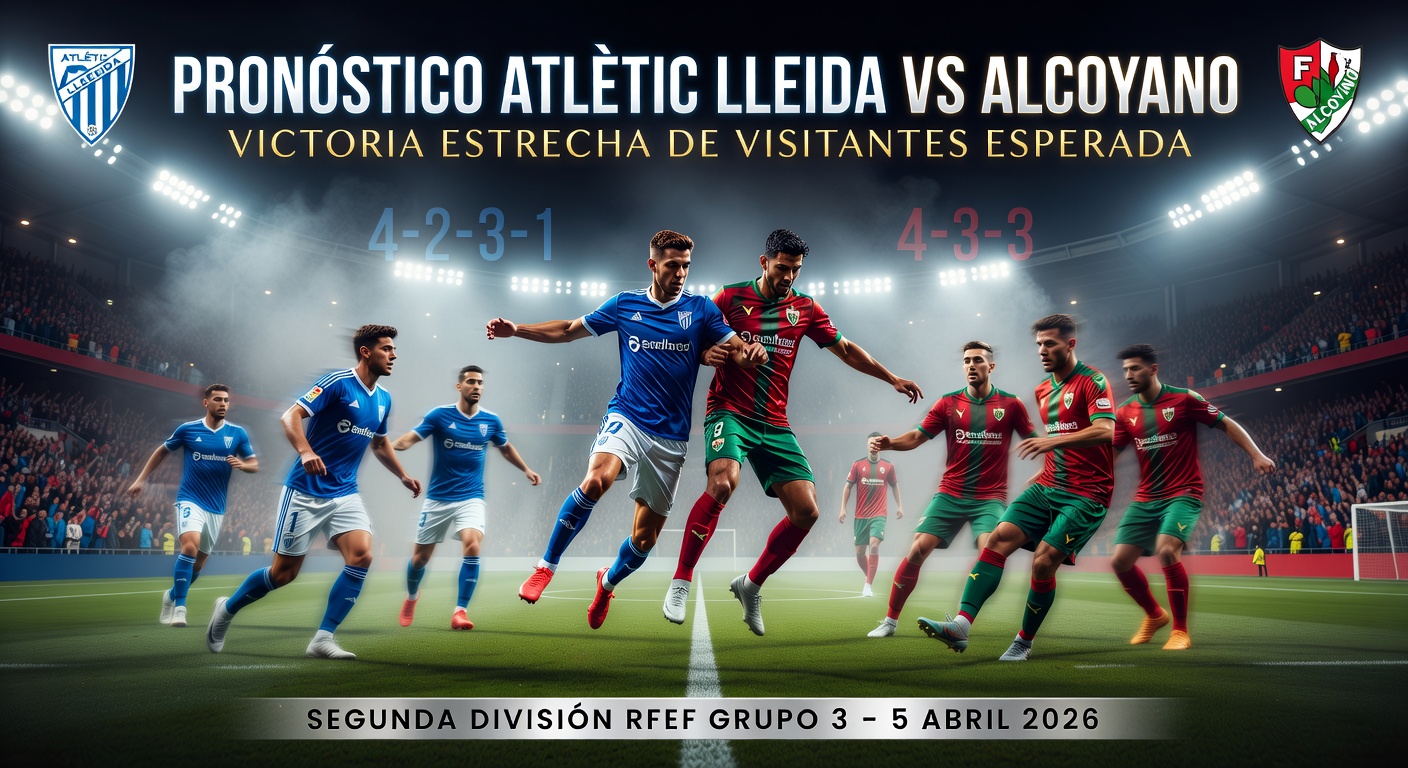 Atlètic Lleida vs Alcoyano Pronóstico / Prediction