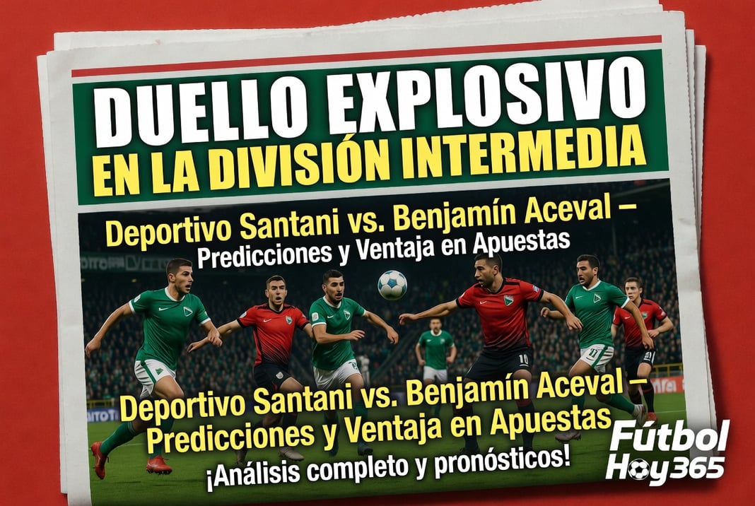 Duelo Explosivo en la División Intermedia Deportivo Santani vs. Benjamín Aceval - Predicciones y Ventaja en Apuestas