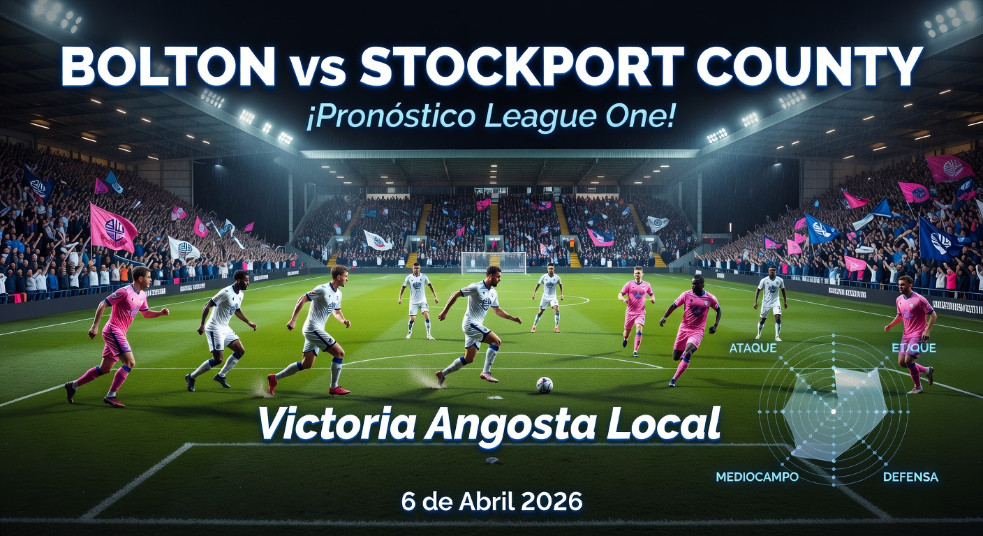 Bolton vs Stockport County Pronóstico / Prediction