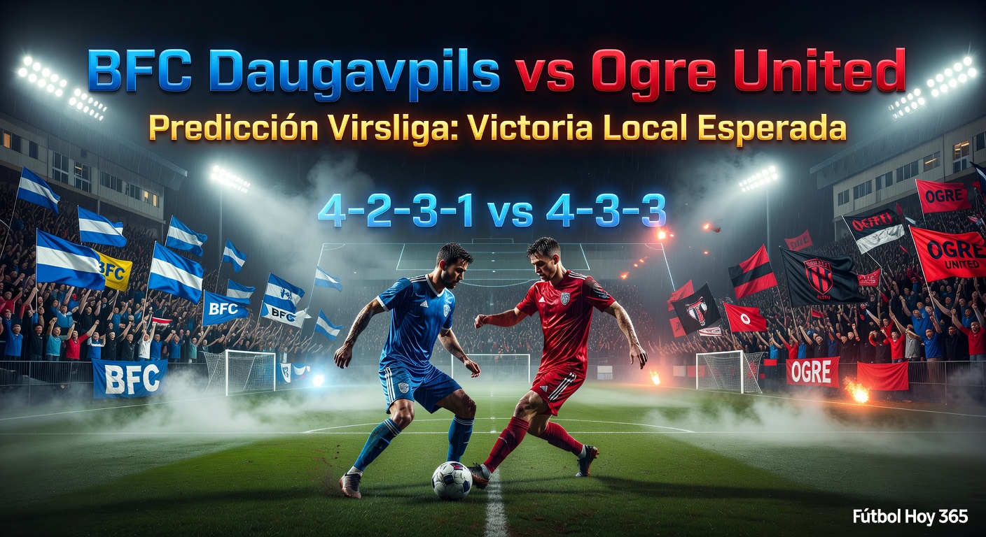 BFC Daugavpils vs Ogre United Pronóstico / Prediction