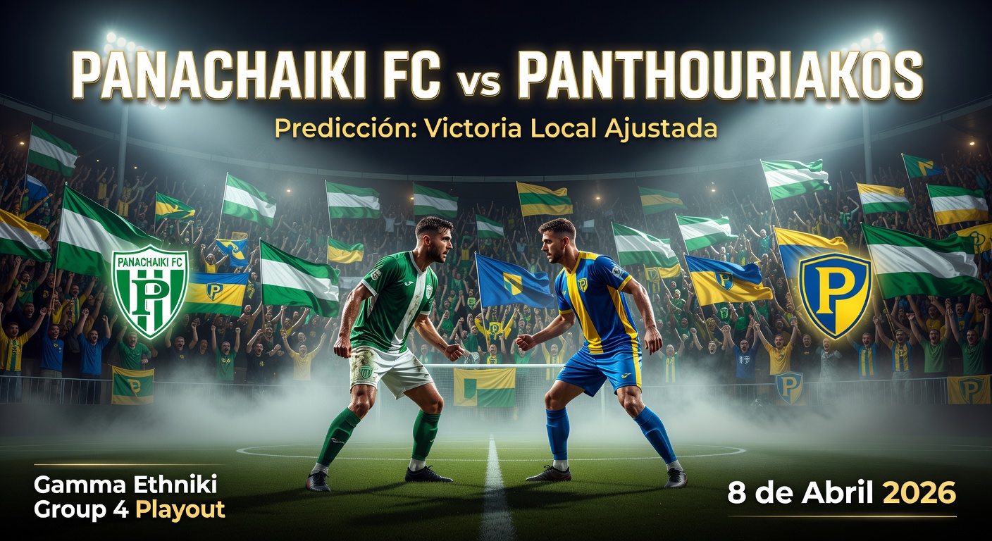 Panachaiki FC vs Panthouriakos Pronóstico / Prediction