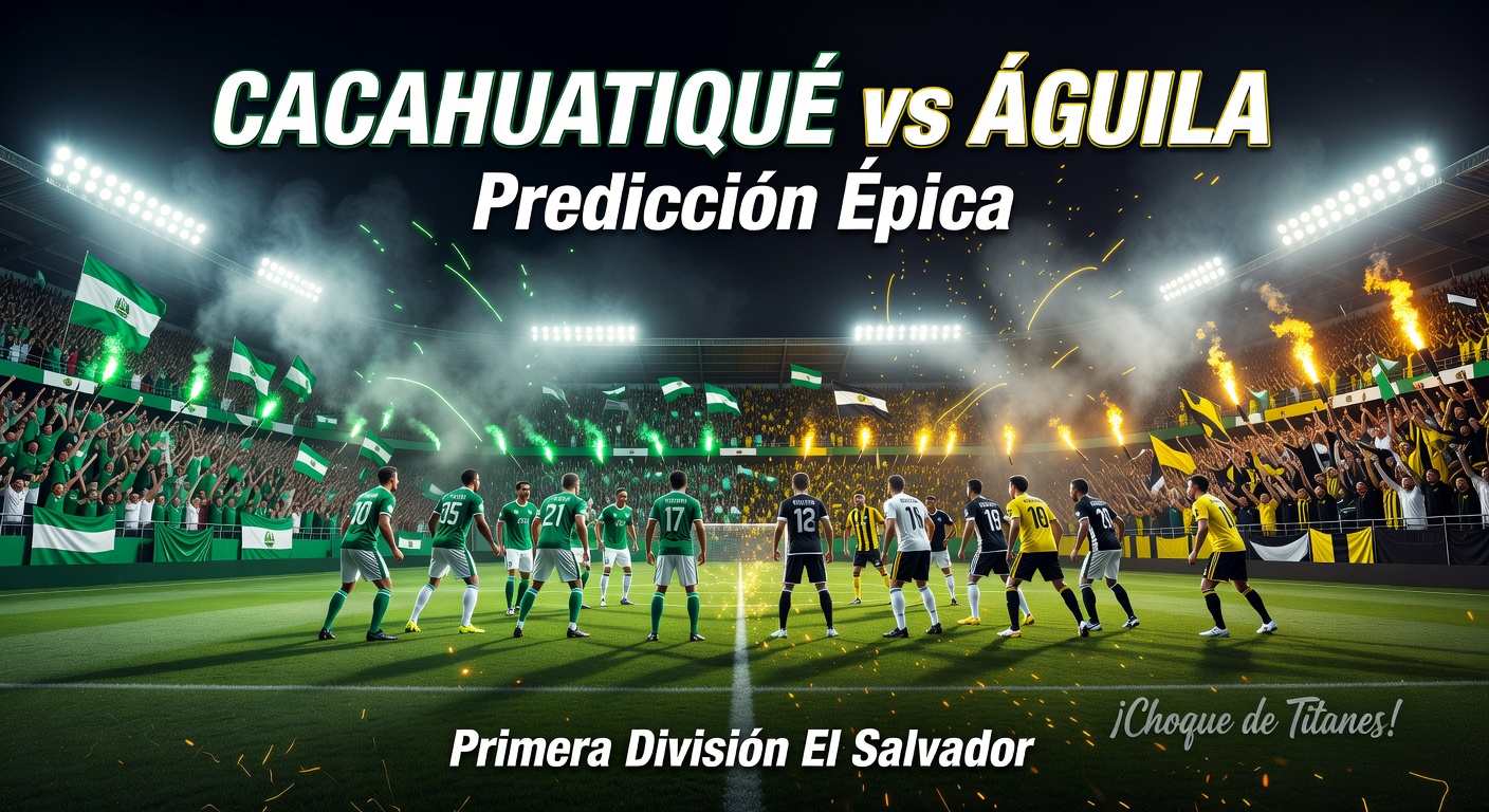 Cacahuatique vs Águila Pronóstico / Prediction