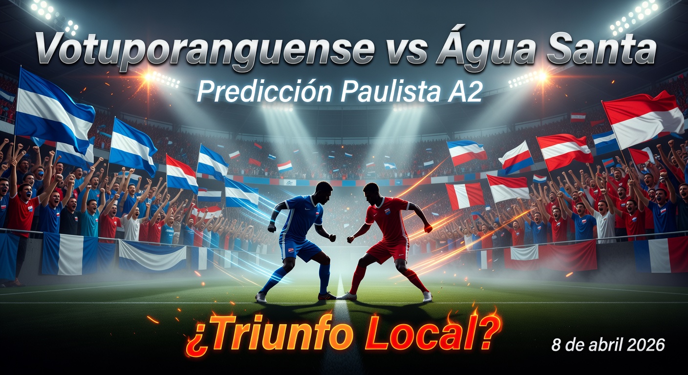 Votuporanguense vs Água Santa Pronóstico / Prediction