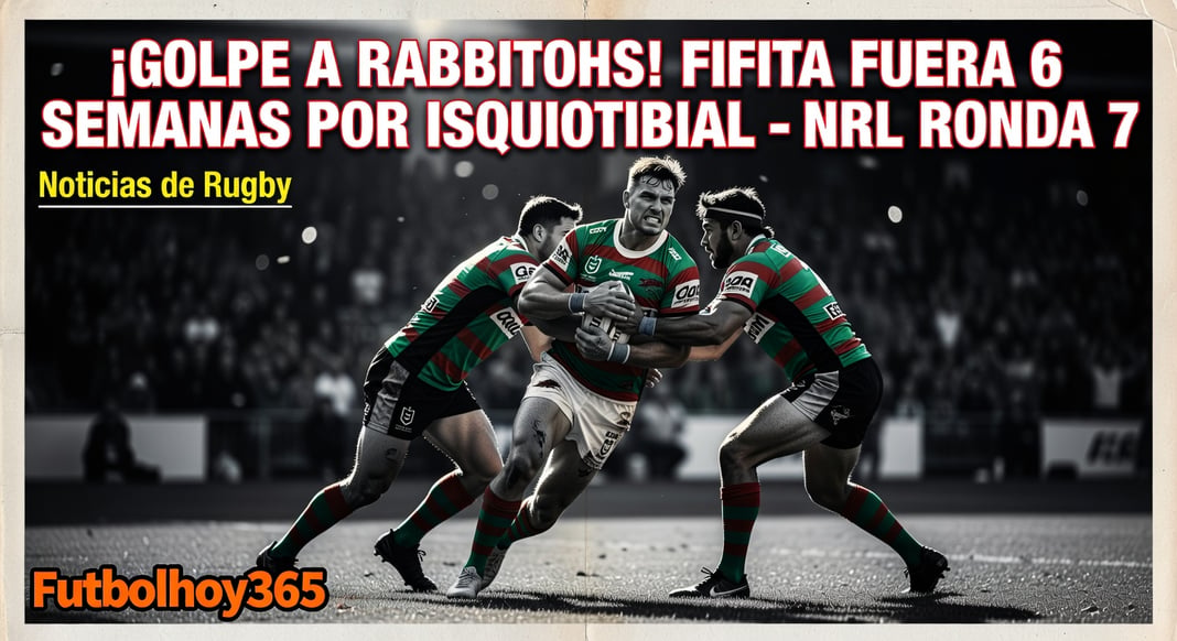 NRL Ronda 7: Listas de Equipos Confirmadas - David Fifita de Rabbitohs Fuera por Lesión en Isquiotibial