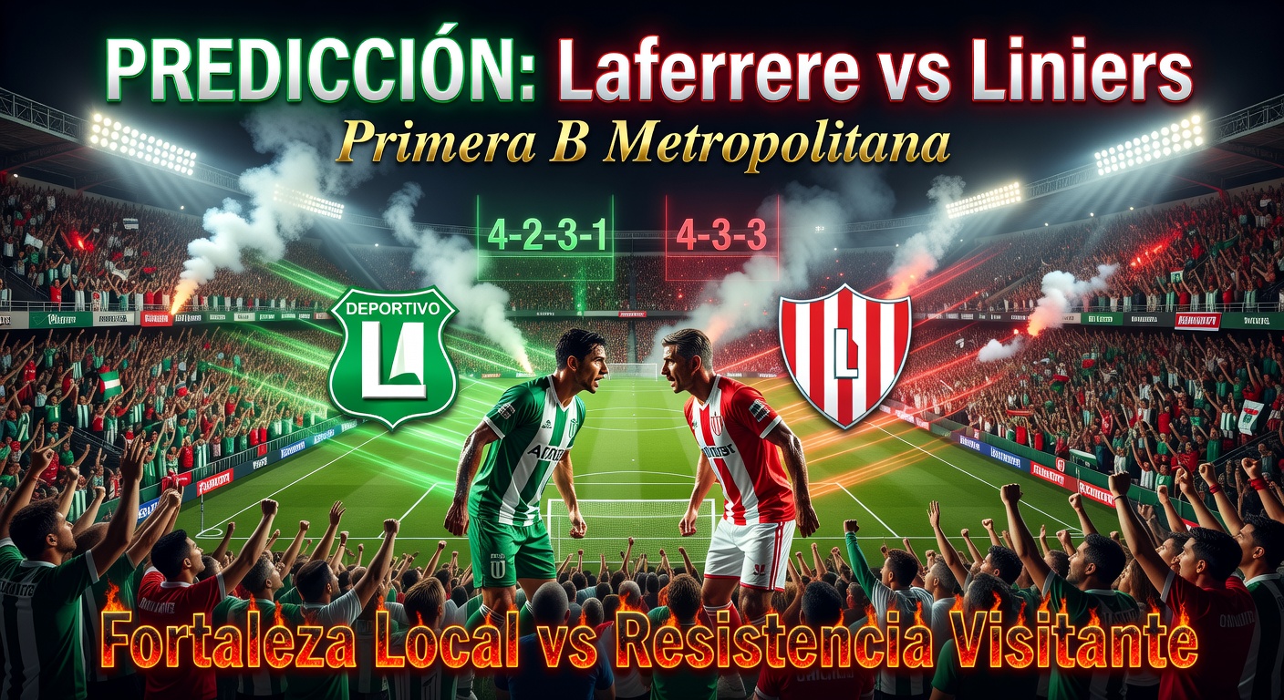 Deportivo Laferrere vs Liniers Pronóstico / Prediction