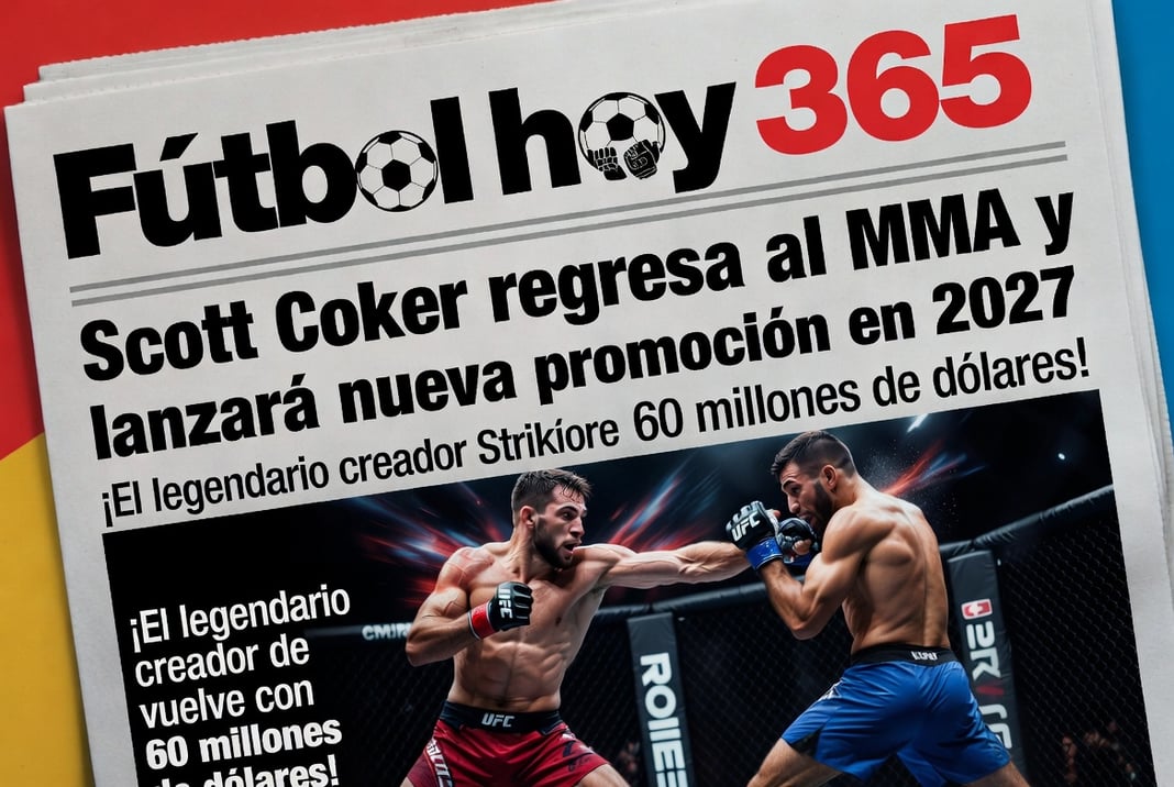 Scott Coker regresa al MMA y lanzará nueva promoción en 2027