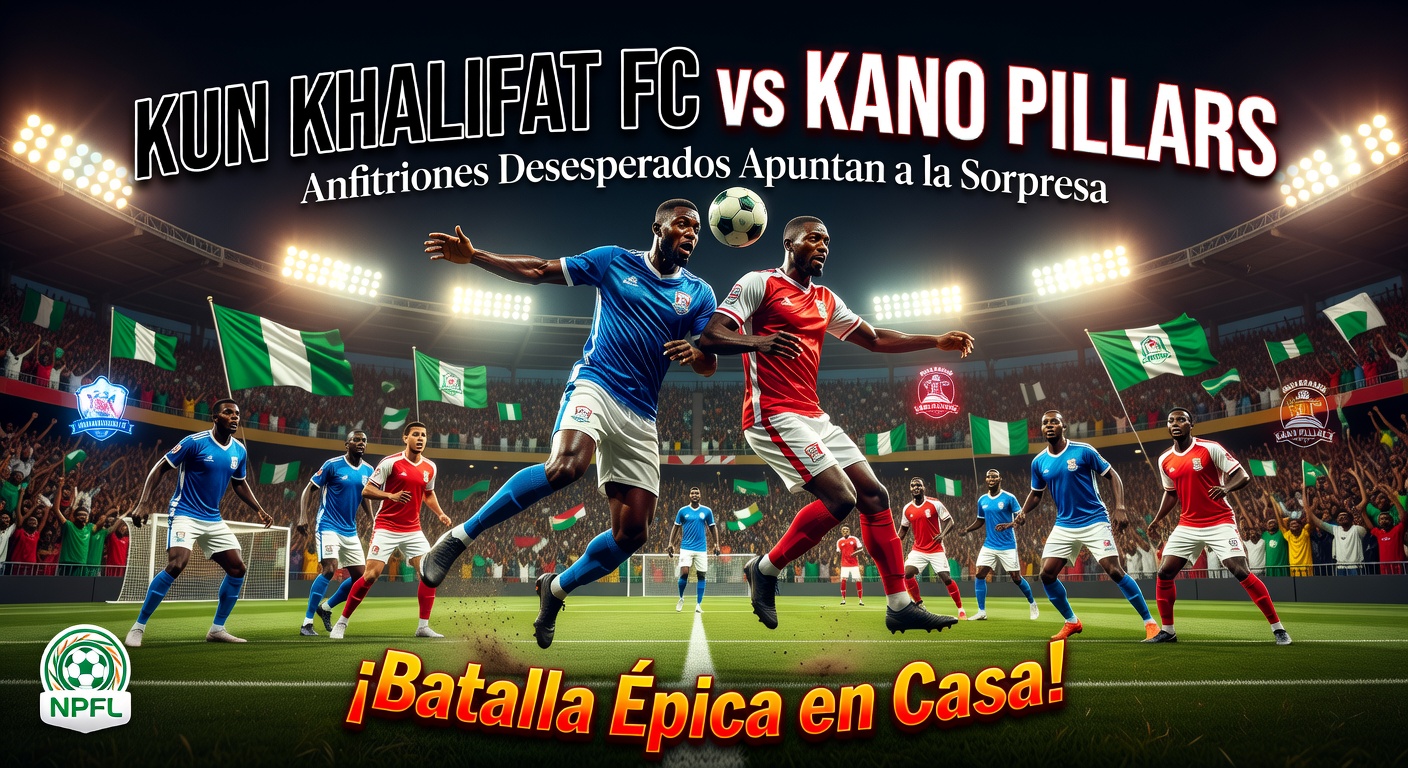 Kun Khalifat FC vs Kano Pillars Pronóstico / Prediction