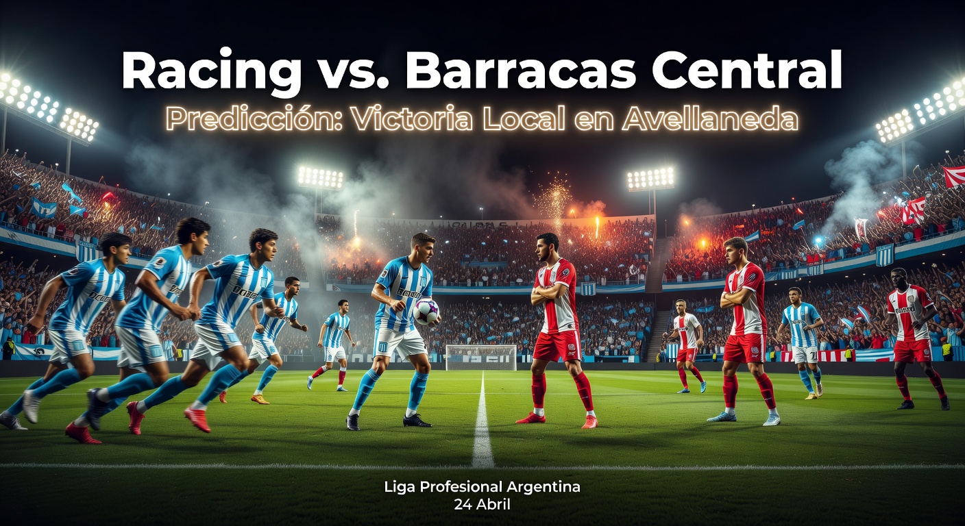 Racing Club vs Barracas Central Pronóstico / Prediction