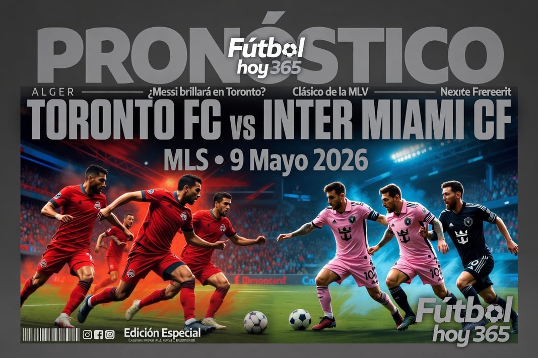 Pronostico Toronto FC vs Inter Miami CF MLS 9 Mayo 2026