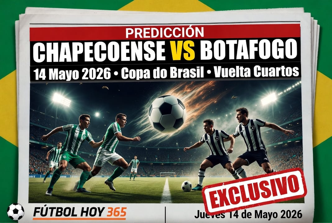 Prediccion Chapecoense vs Botafogo 14 Mayo 2026 Copa do Brasil