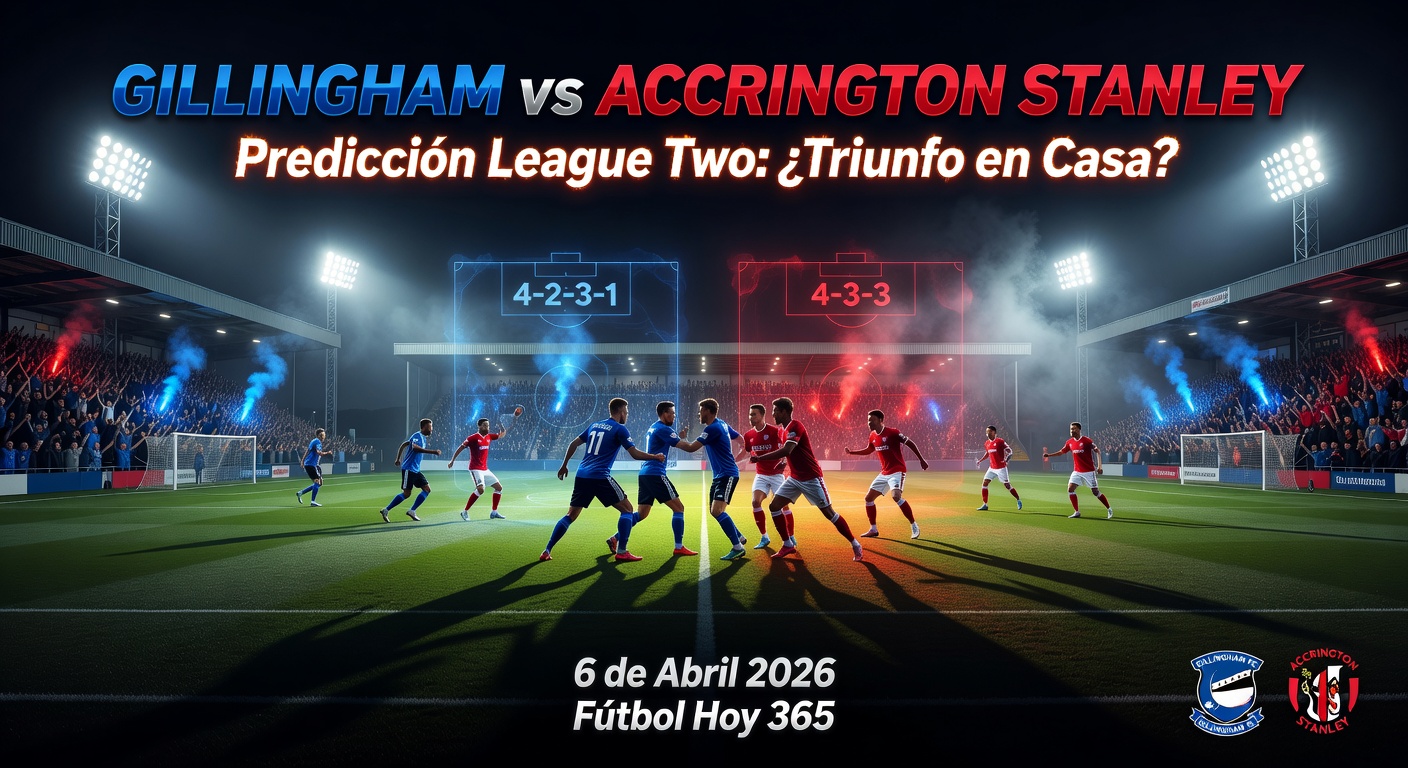 Gillingham vs Accrington ST Pronóstico / Prediction