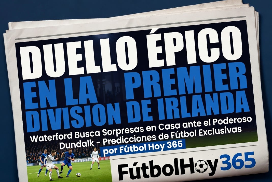 Duelo Épico en la Premier Division de Irlanda Waterford Busca Sorpresas en Casa ante el Poderoso Dundalk – Predicciones de Fútbol Exclusivas