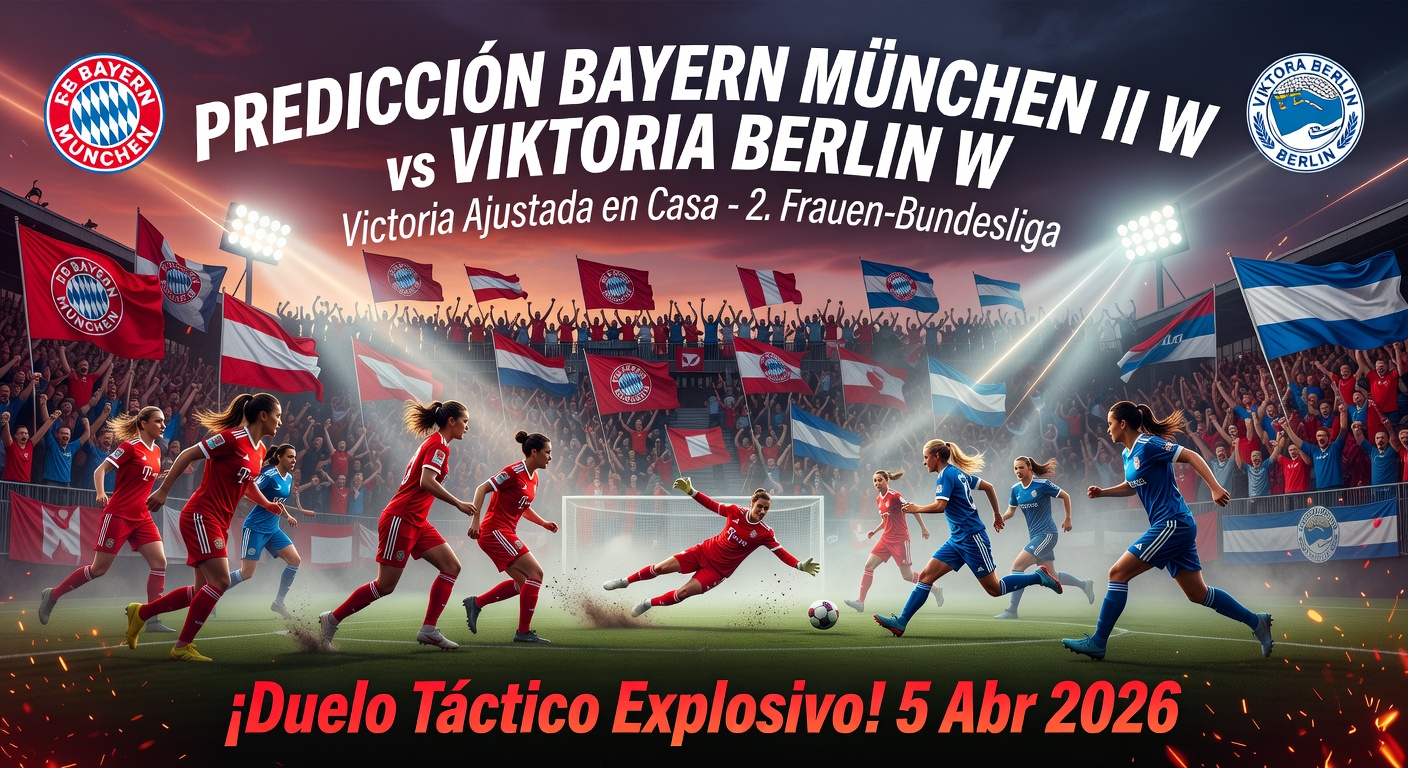 Bayern München II W vs Viktoria Berlin W Pronóstico / Prediction