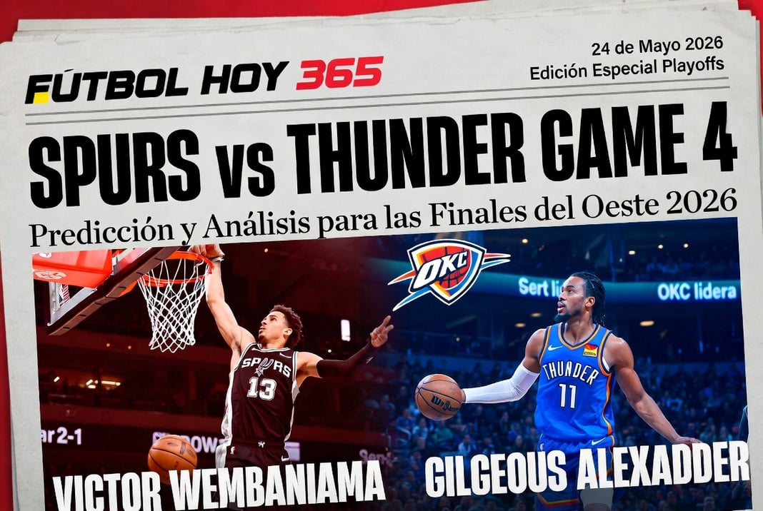 Spurs vs Thunder Game 4 Predicción y Análisis para las Finales del Oeste 2026