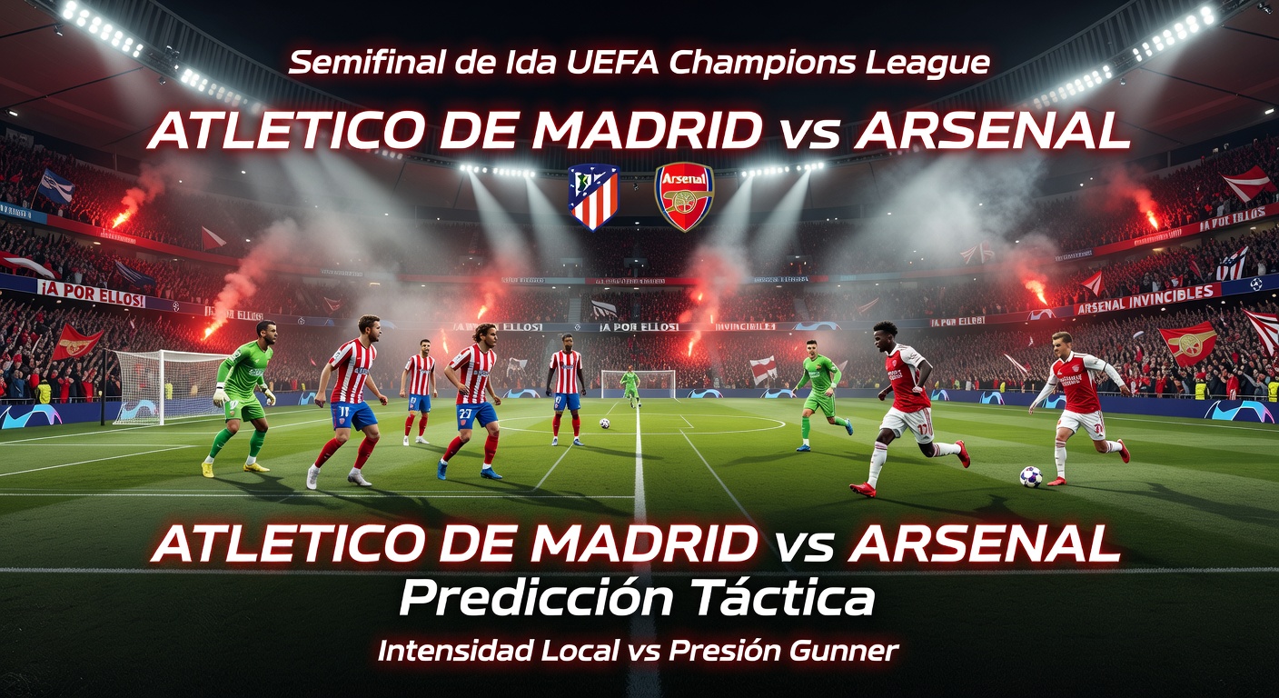 Atletico Madrid vs Arsenal Pronóstico / Prediction