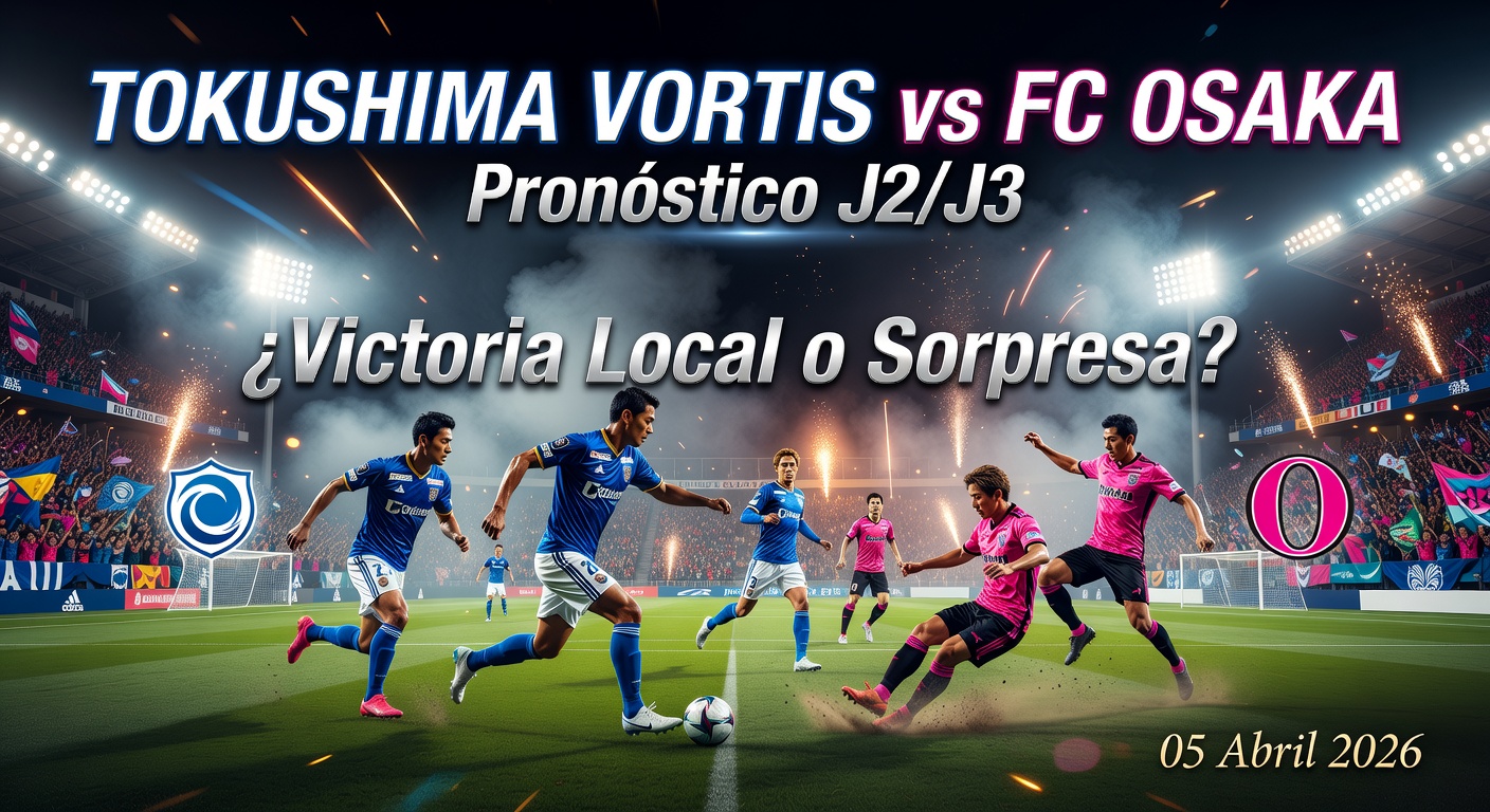 Tokushima Vortis vs Osaka Pronóstico / Prediction