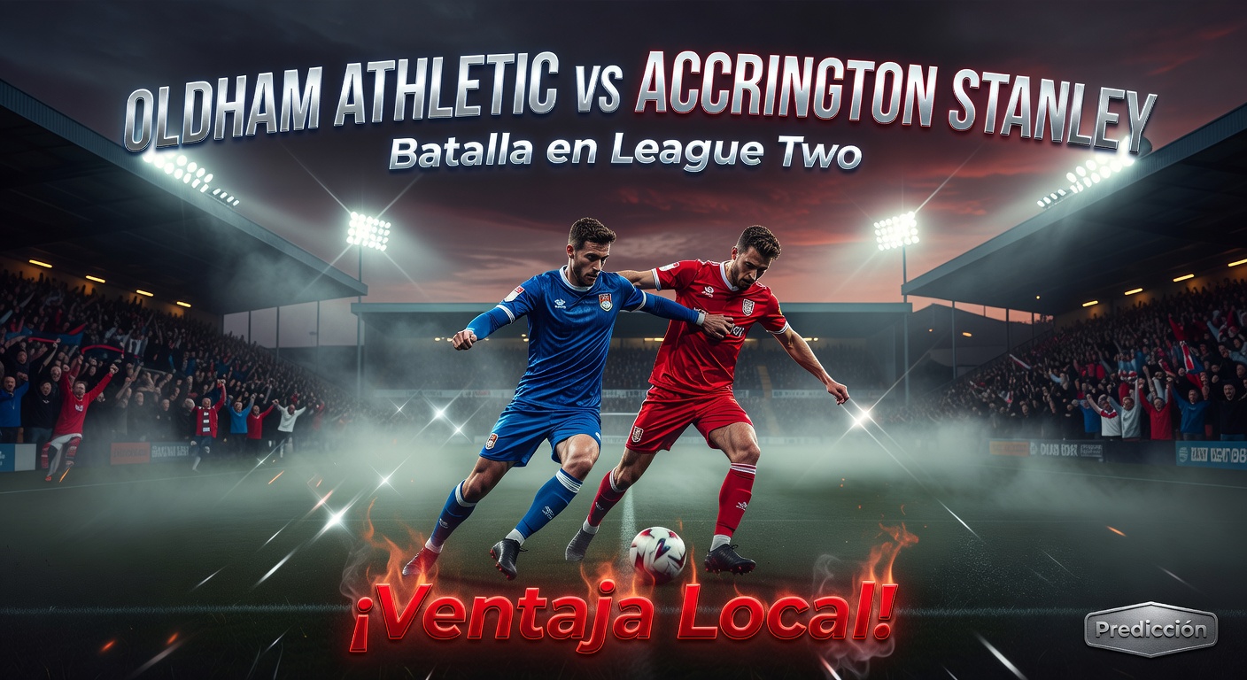 Oldham vs Accrington ST Pronóstico / Prediction