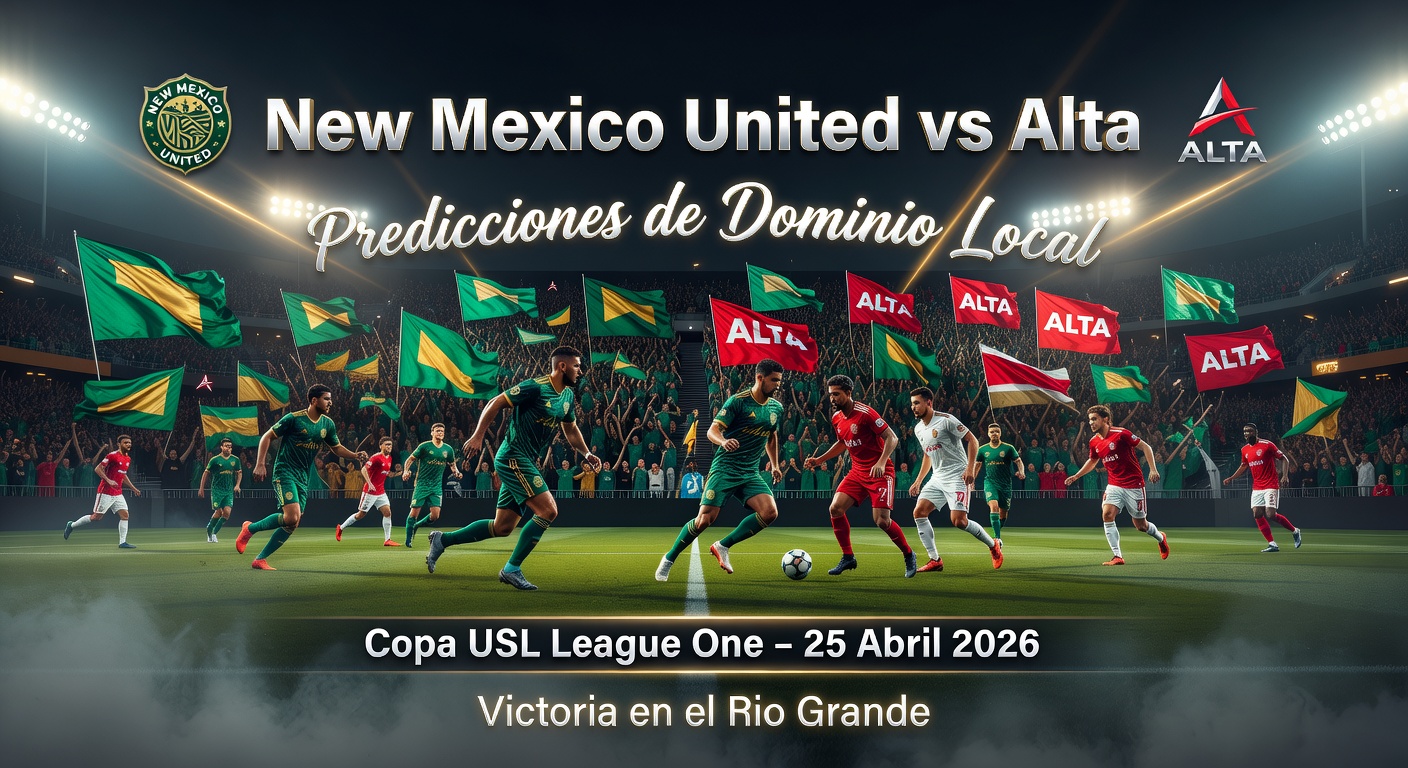 New Mexico United vs Alta Pronóstico / Prediction