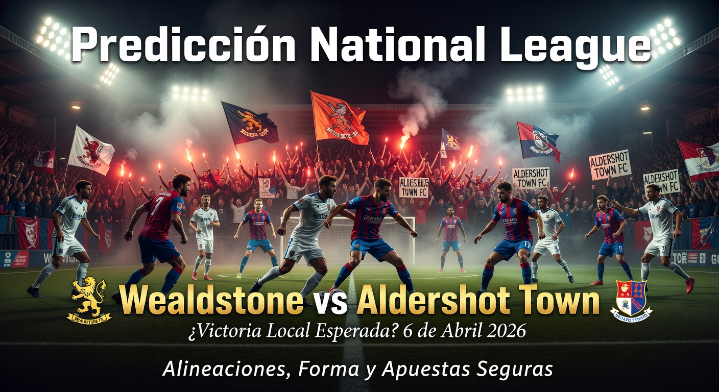 Wealdstone vs Aldershot Town Pronóstico / Prediction