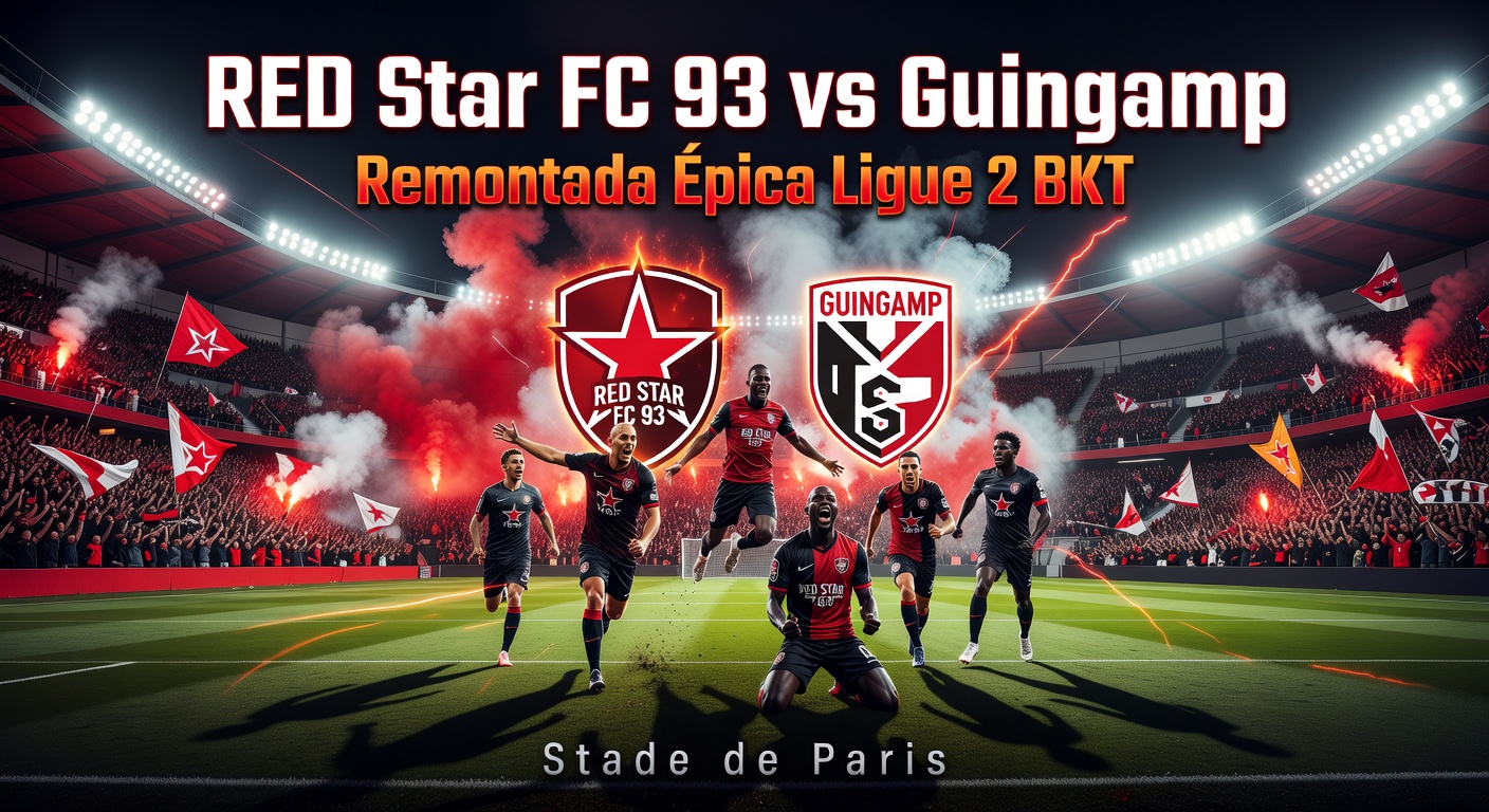 RED Star FC 93 vs Guingamp