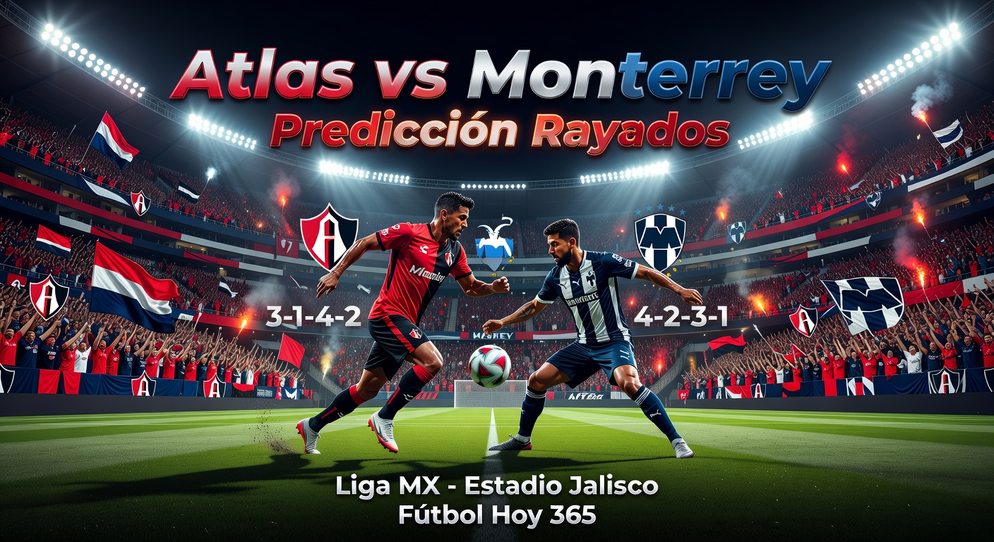 Atlas vs Monterrey Pronóstico / Prediction