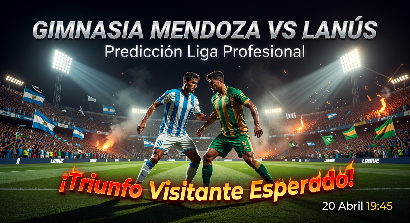 Gimnasia M. vs Lanus Pronóstico / Prediction