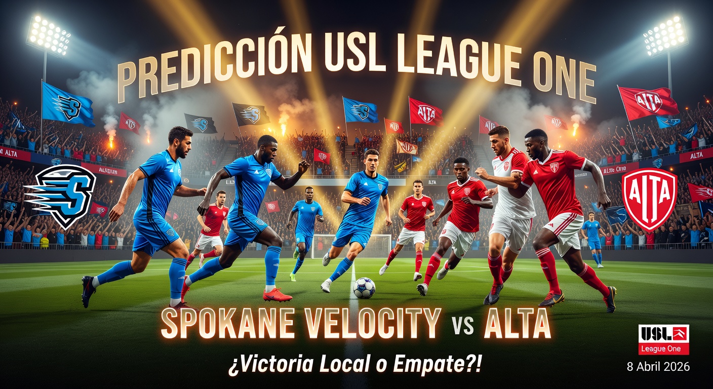 Spokane Velocity vs Alta Pronóstico / Prediction